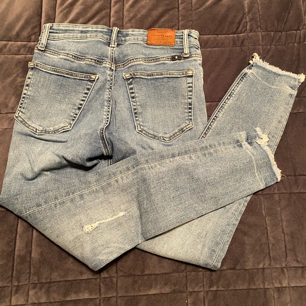 Lucky Jeans Bridgette Crop 7/8 Jeans size 4/27